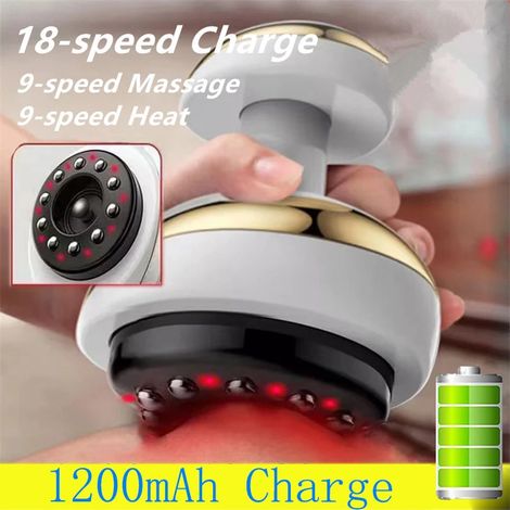 Massage par ventouses électriques, massage des pieds, massage corporel anti-cellulite, massage du dos Gua Sha, brûleur de graisse par chaleur infrarouge, amincissement-AquaForge