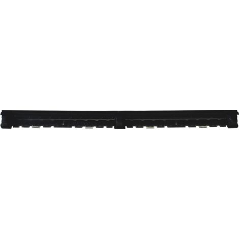 Kintech – Aérateur invisible auto-réglable pour menuiserie PVC – Finition noir – Rainure 3,3 à 3,9 mm – Compatible Gealan, Rehau, Schuco