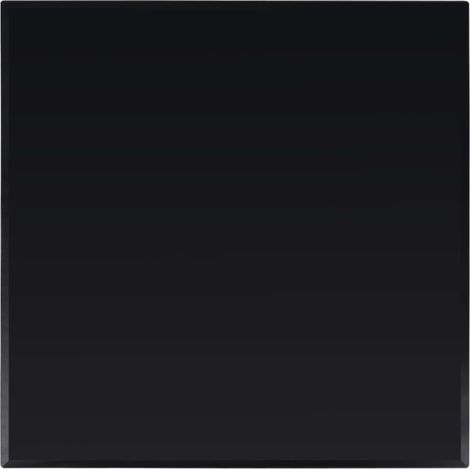 vidaXL Dessus de table carré Verre trempé 800 x 800 mm