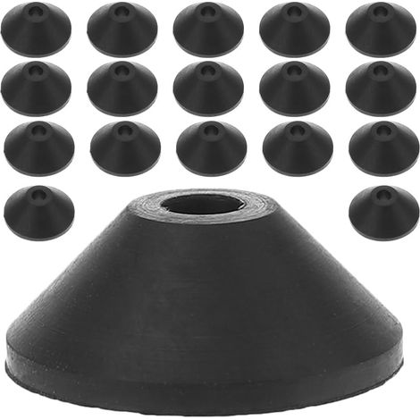 Lot de 30 rondelles coniques en caoutchouc pour boulons de