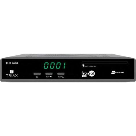 Récepteur FRANSAT UHD THR7640 (1/3)