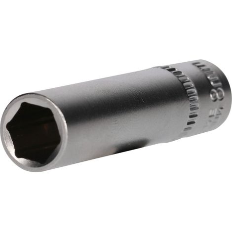 BRILLIANT TOOLS 1/4" Sechskant-Stecknuss lange Ausführung 8 mm - BT020954