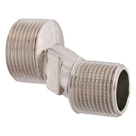 JS S-ANSCHLUSS-STUECK DN20        3/4"AGx1/2"AG,AL12,5MM,SW16,VERN.