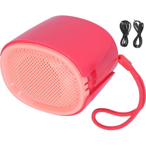 Sada A6 Enceinte Bluetooth 5.0 Portable Stéréo Sans Fil Haut-parleur Musique avec Cordon Rouge (1/5)