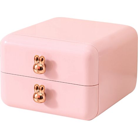 Tiroir de bureau boîte de rangement bijoux accessoires cheveux divers organisateur de table pour chambre dortoir bureau (1/5)