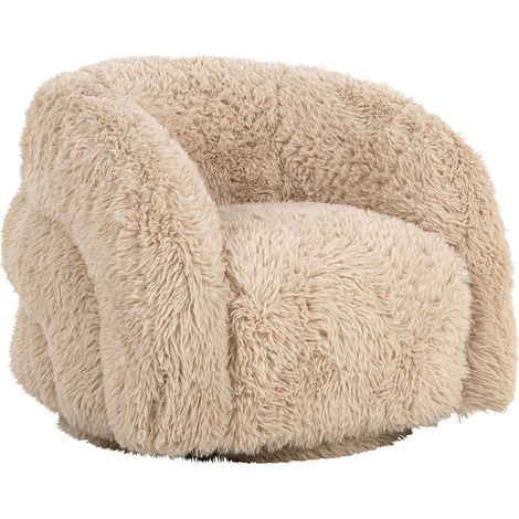 Fauteuil lounge enfant pivotant yakety yak sand tout confort - sable yakety yak doux (1/5)