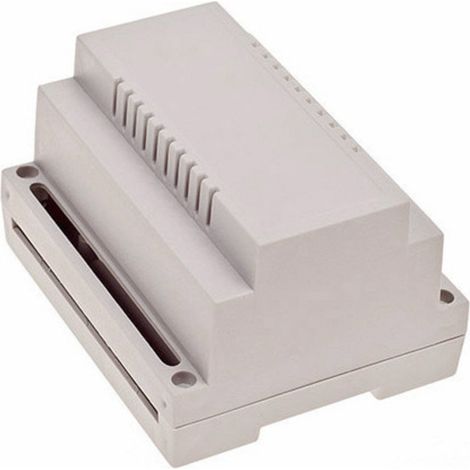 TRU COMPONENTS TC-7910724 Hutschienen-Gehäuse  107 x 89 x 66  ABS-V0 Grau 1 St. (1/3)