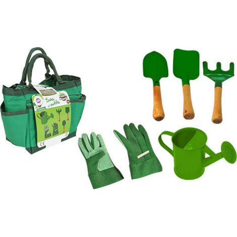 Kit outils jardinage 6 pièces dès 3 ans