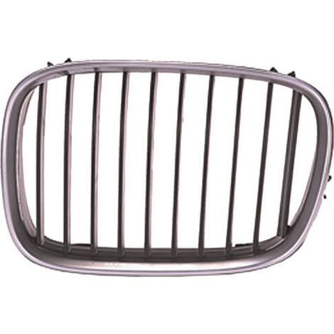 Grille de calandre avant gauche chromée/noire BMW Série 5 E39 phase 1 1995-2000