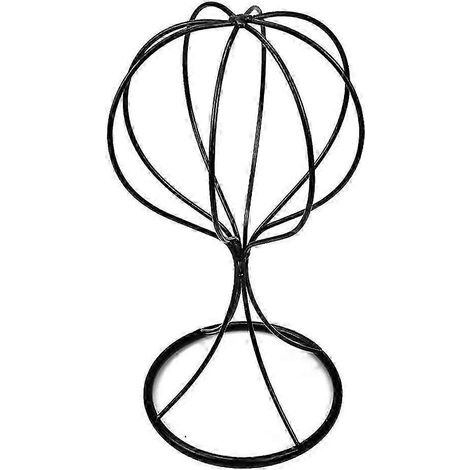 Tischständer aus Metall in Ballonform zur Präsentation von Perücken, Hüten, Mützen und Schmuck – Organizer-27.5cm (1/5)