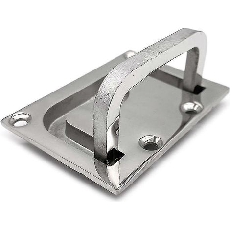 Poignée de levage encastrée en acier inoxydable 316 pour trappe, casier, armoire ou bateau