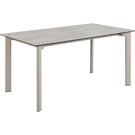 Palermo Esstisch 90x160cm Grau.
