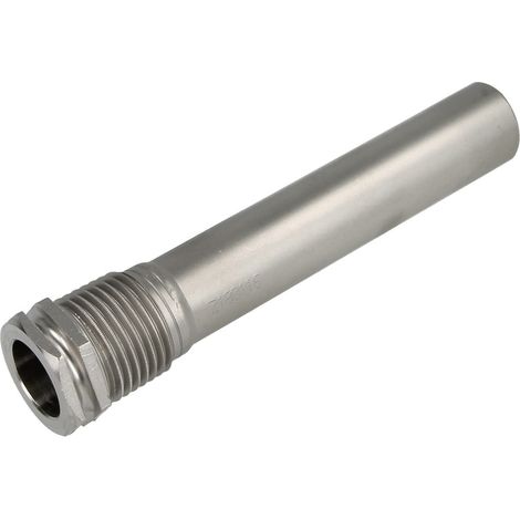 Doigt de gant double 1/2'' inox V4A pour 2 - 3 sondes 100 mm