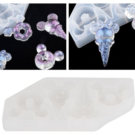 Moule en Silicone Réutilisable pour Donuts et Crèmes Glacées DIY (1/5)