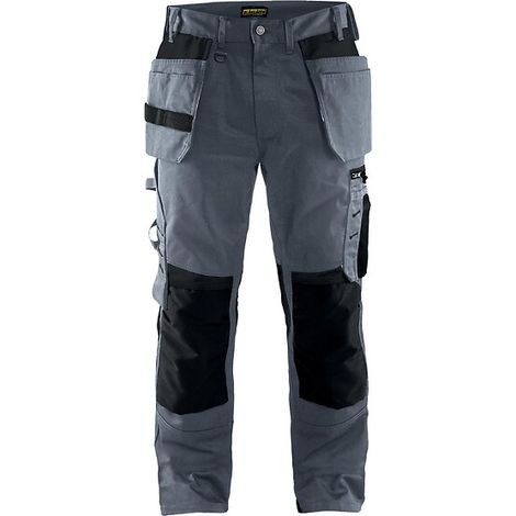 Pantalon Artisan multipoches Blakläder - Gris / noir - 40 (1/6)