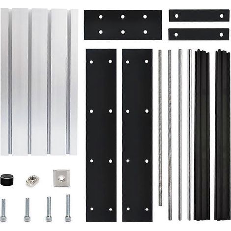 Kit d'extension CNC 3018Pro, kit de mise à niveau 3018Pro vers 3040, compatible avec la machine de fraisage et de gravure CNC 3018Pro (A) (1/5)