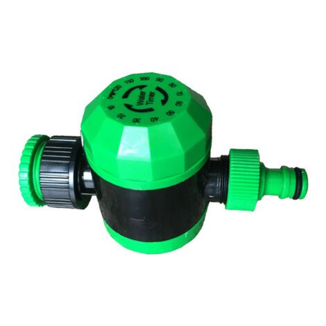 Minuteur d'arrosage mécanique de 2 heures pour système d'irrigation automatique de jardin (1/5)