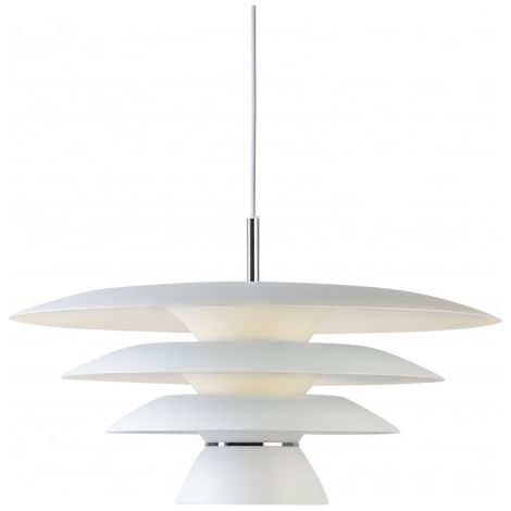 Belid Davinci - Suspension à 1 lumière, blanc mat, E27 (1/5)