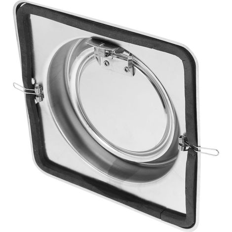 Clapet en Acier Inoxydable Argenté Évacuation Rapide Fumée Anti-retour Installation Facile, Adapté pour Diamètre 160 Mm pour Hotte Aspirante Accessoire la Cuisine Pratique (1/5)
