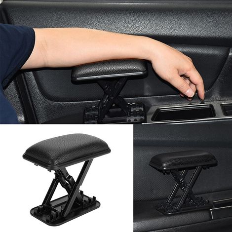 Coussinet d'accoudoir gauche universel pour voiture, anti-fatigue, support de coude réglable (1/5)