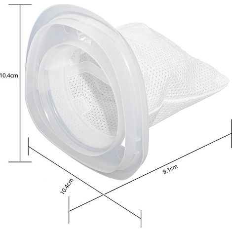 2-teiliges Set für Black&Decker Staubabsaugung, Staubsaugerfilter, EVF100 (1/4)