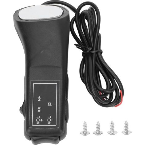 PECY Boutons de télécommande du Volant, Commande Filaire Universelle Anti-âge du Volant de Voiture, (ChanmeBsf1e)