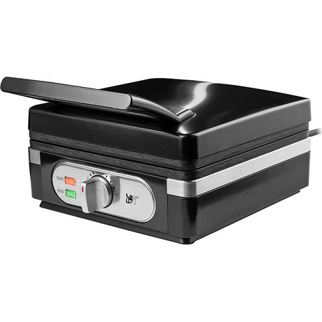 Lafe GFB-003 Gaufrier Noir Puissant 1400 W (1/5)