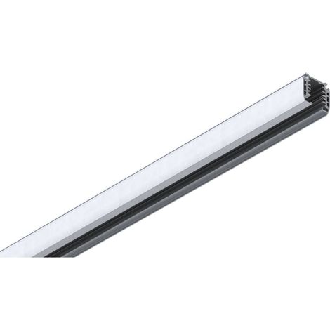 91352 Elément pour système déclairage sur rail haute tension Rail ProRail3 argent (1/5)