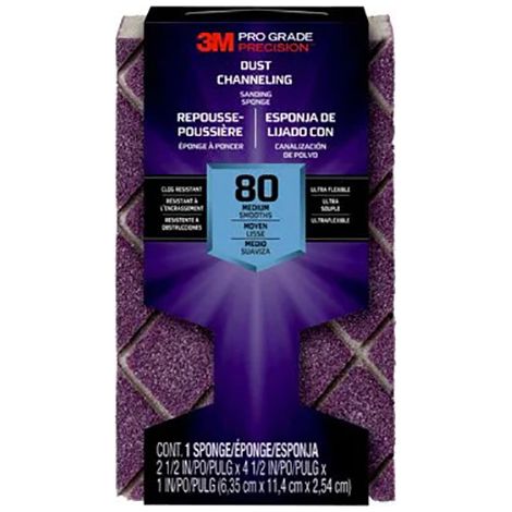 éponge Abrasive 3m Grain 80 Abrasif Précision Grain 80 - 3m