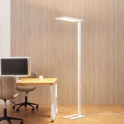 Dimmbare qualitative weiße LED Büro Stehlampe - Ephan