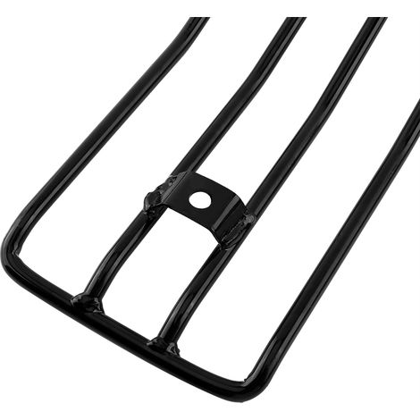 Porte-bagages arrière pour selle solo de moto XL883/1200, noir (1/5)