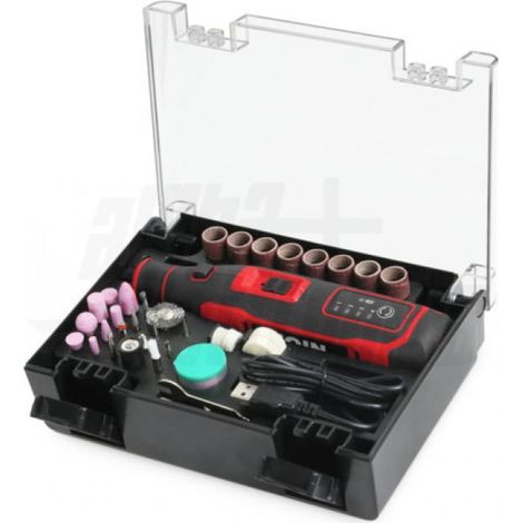 Alpha elettronica utensile rotativo multifunzione set accessori 54 pezzi 98-090