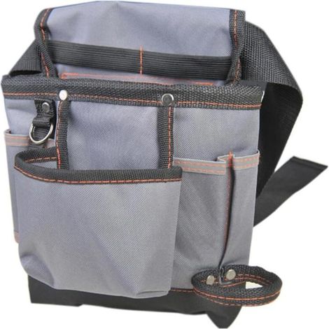 Sac à outils réglable en toile double couche pour électriciens et techniciens (1/5)