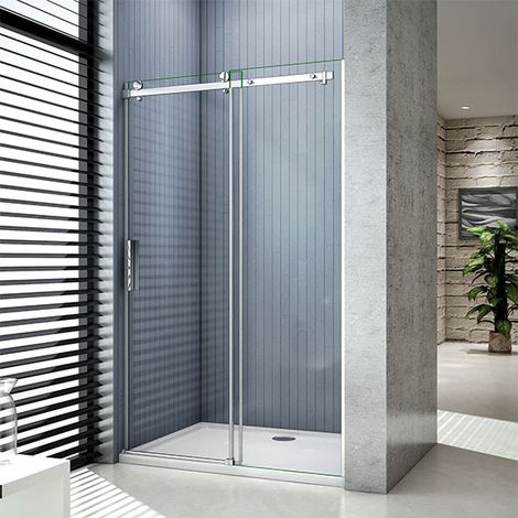 1000x1950mm,Luxury 1950 Frameless Sliding Shower Enclosure Door,1000x1000x30mm shower tray