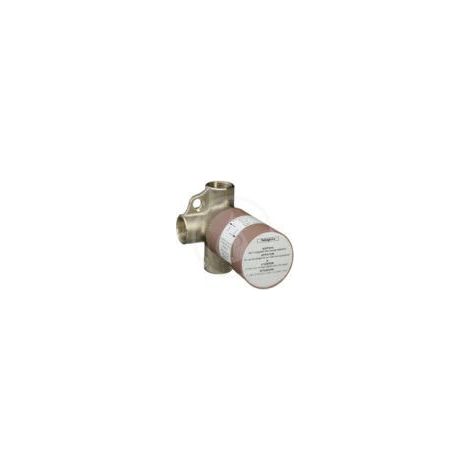 Hansgrohe Grundkörper für Trio Ab-/ Umstellventil Unterputz, 15981180 (1/2)