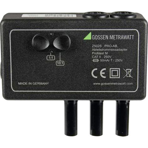 Gossen Metrawatt Z502S PRO-AB  Messadapter  1 St. (1/2)