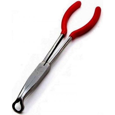 PINZA LUNGA CON BECCO TONDO 11" LUNGHEZZA TOTALE 280mm PUNTA TONDA (1/2)