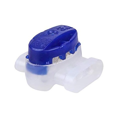 WORX WA0198 kit 5 connettori stagni per giunte filo perimetrale, accessorio Robot rasaerba Landroid, Blu (1/4)