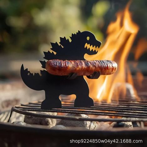 Nouveau produit : Barbecue Monstre Amusant - Barbecue d'extérieur créatif - Support de barbecue monstre amusant - Godzilla -