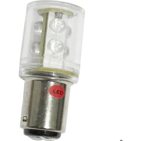 Barthelme 52160215 Bombilla LED BA15d Blanca 24V