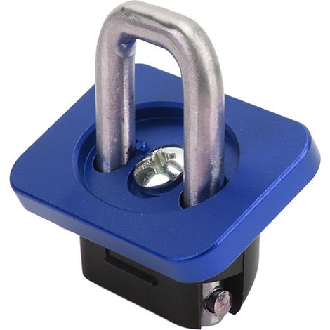 Lot de 6 anneaux/boucles d'ancrage pour câble de verrouillage de coffre, compatibles avec Chevrolet 2007-2021 (bleu). (1/5)