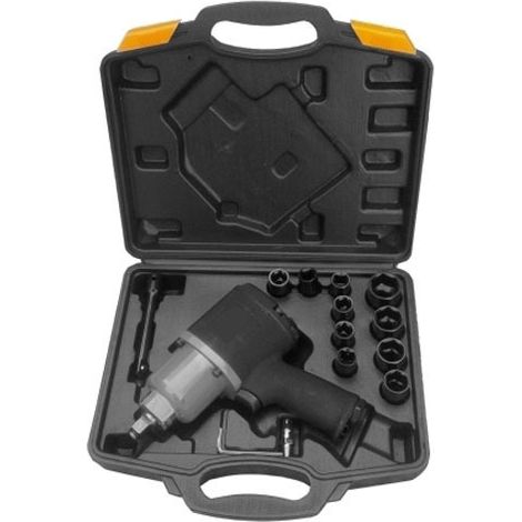 Avvitatore ad aria compressa/pneumatico/ad impulsi 1/2 c/valigetta accessoriata professionale  - Mod. A