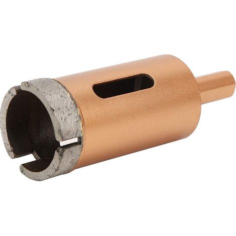 Scie-cloche diamant pour marbre, céramique, carrelage, béton, verre 30 mm (1/5)