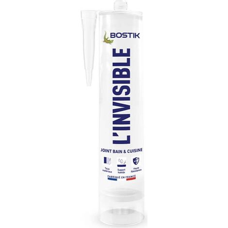 MS-Polymer Sanitär-Dichtstoff "L'INVISIBLE" Transparent (290 ml) - BOSTIK - 30632604