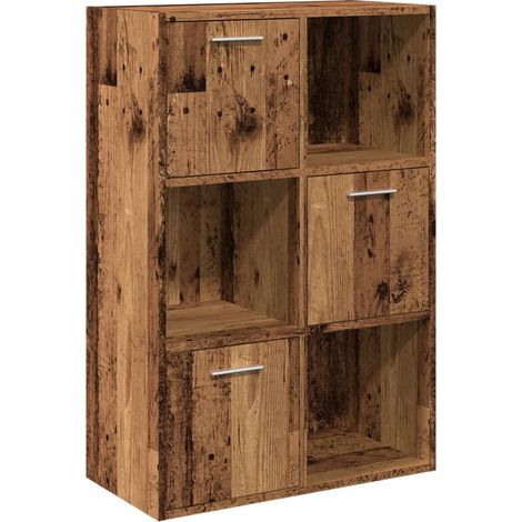 Maison Exclusive - Libreria Legno Antico 60,5x30x90 cm in Legno Multistrato