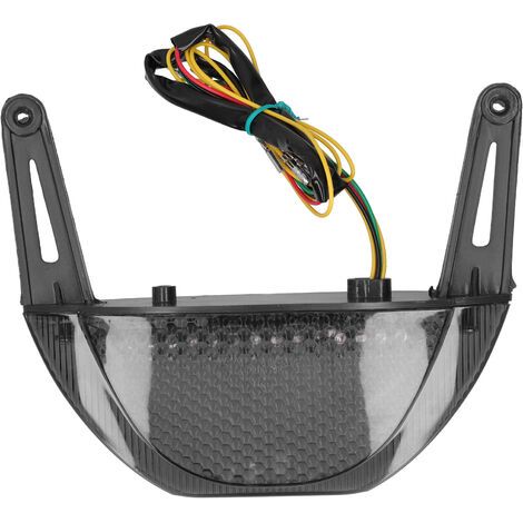 Conjunto de luces traseras LED, luz de freno, intermitente, lente ahumada, apto para Honda CBR600RR 2007-2012. (1/5)