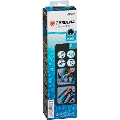 Gardena Cleansystem Fahrrad Bürsten-Set
