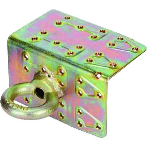 Piastra Di Sicurezza Ad Angolo Art.864 - mm.140x80x80 - spessore mm.3