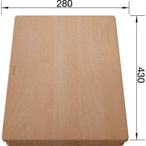 Blanco - Schneidebrett Subline, 280x430 mm, Buche 514544 (1/2)