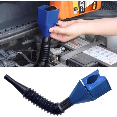 1 Entonnoir, Bec flexible, Plastique encliquetable, Transfert liquide, Motos et fluides automobiles